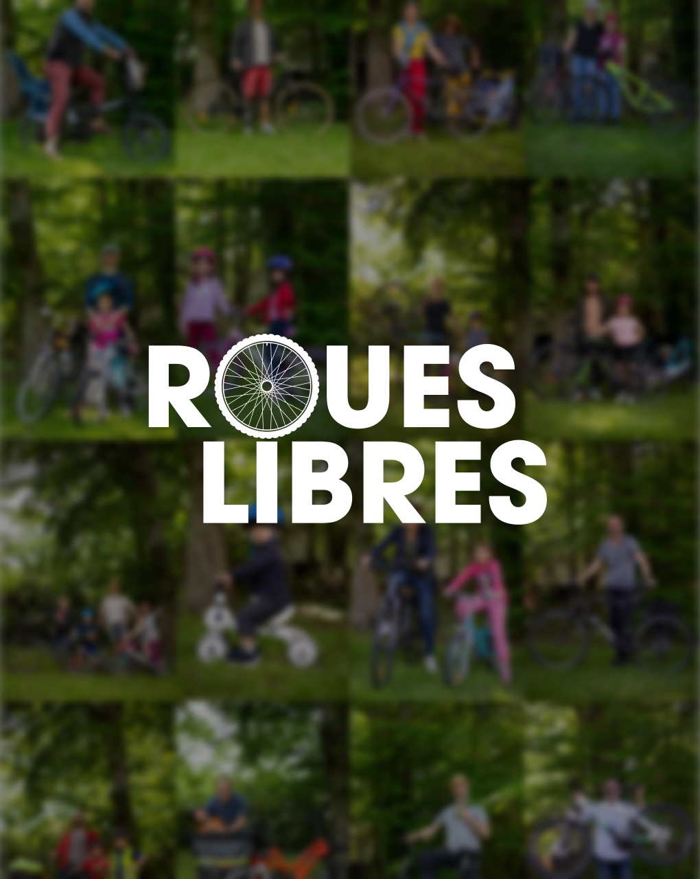 Logo de l'exposition Roues Libres